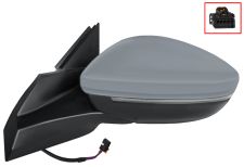 RÉTROVISEUR PEUGEOT 2008 2019-> ÉLÉCTRIQUE / CHAUFFANT / FEU CLIGNOTANT / FEU DE SOL / RABATTABLE ÉLÉCTRIQUEMENT / AVEC APPRET / GAUCHE