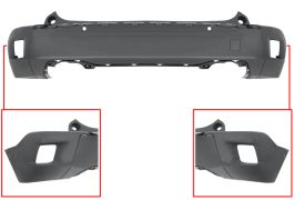 PARE-CHOCS PEUGEOT 2008 2019-> ARRIÈRE / AVEC 2 CAPTEUR