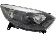 PHARE AVANT RENAULT CAPTUR 2013-2017 DETAIL NOIR / DROIT