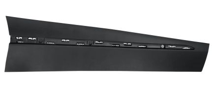 MOULURE PORTE RENAULT CAPTUR 2013-2017 AVANT / AVEC TROUS PROFIL / DROITE