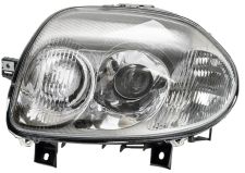PHARE AVANT RENAULT CLIO 1998-2001 OPTIQUE DOUBLE / GAUCHE