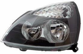 PHARE AVANT RENAULT CLIO 2001-2006 BASE NOIRE / GAUCHE