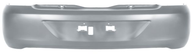 PARE-CHOCS RENAULT CLIO CAMPUS 2006-2009 ARRIÈRE / AVEC APPRET