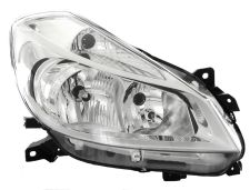 PHARE AVANT RENAULT CLIO 2005-2009 BASE CHROMÉE / DROIT