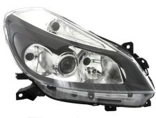 PHARE AVANT RENAULT CLIO 2005-2009 BASE NOIRE / MODÈLE SPORT / DROIT