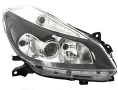 PHARE AVANT RENAULT CLIO 2005-2009 BASE NOIRE / MODÈLE SPORT / DROIT