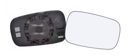 VERRE DE RÉTROVISEUR RENAULT CLIO 2005-2009 AVEC SUPPORT / CONVEXE / DROIT