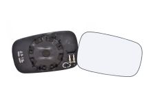 VERRE DE RÉTROVISEUR RENAULT CLIO 2005-2009 AVEC SUPPORT / CHAUFFANT / CONVEXE / DROIT