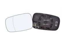 VERRE DE RÉTROVISEUR RENAULT CLIO 2005-2009 AVEC SUPPORT / CHAUFFANT / ASPHÉRIQUE / GAUCHE