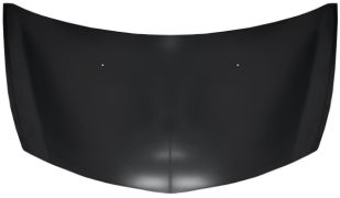 CAPOT RENAULT CLIO 2005-2009 AVANT / ALUMINIUM