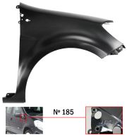 AILE RENAULT CLIO 2005-2009 AVANT / MODÈLE 185 / DROIT