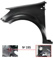 AILE RENAULT CLIO 2005-2009 AVANT / MODÈLE 195 / GAUCHE