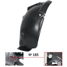 PARE-BOUE RENAULT CLIO 2005-2009 MODÈLE 185 / PARTIE AVANT / AVANT GAUCHE