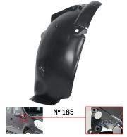 PARE-BOUE RENAULT CLIO 2005-2009 MODÈLE 185 / PARTIE AVANT / AVANT GAUCHE