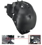 PARE-BOUE RENAULT CLIO 2005-2009 MODÈLE 185 / PARTIE ARRIÈRE / AVANT DROIT