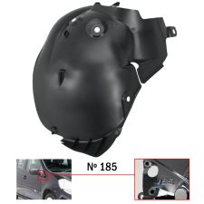 PARE-BOUE RENAULT CLIO 2005-2009 MODÈLE 185 / PARTIE ARRIÈRE / AVANT GAUCHE
