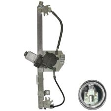 LÈVE-VITRE RENAULT CLIO 2005-2009 5 PORTES / ÉLÉCTRIQUE / AVEC MOTEUR / 2 BROCHES / ARRIÈRE GAUCHE