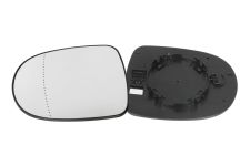 VERRE DE RÉTROVISEUR RENAULT MODUS 2008-2014 AVEC SUPPORT / ASPHÉRIQUE / GAUCHE