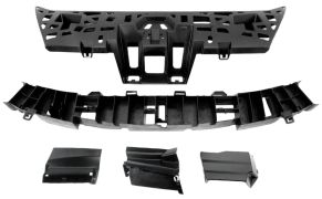SUPPORTS PARE-CHOCS RENAULT CLIO 2009-2013 AVANT / KIT / 5 PIÈCES