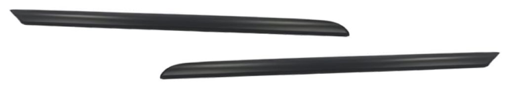 MOULURE GRILLE RENAULT CLIO 2013-2016 FACE AVANT / AVEC APPRET / KIT / GAUCHE+DROITE