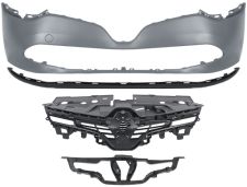 PARE-CHOCS RENAULT CLIO 2013-2016 AVANT / AVEC GRILLE / AVEC SPOILER / AVEC APPRET