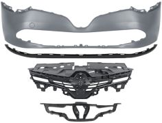 PARE-CHOCS RENAULT CLIO 2013-2016 AVANT / AVEC GRILLE / AVEC SPOILER / AVEC APPRET