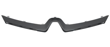 MOULURE GRILLE RENAULT CLIO 2013-2016 FACE AVANT / SUPÉRIEURE / NOIR