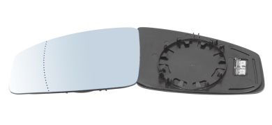 VERRE DE RÉTROVISEUR RENAULT ESPACE 2002-2006 AVEC SUPPORT / CHAUFFANT / ASPHÉRIQUE / BLEU / GAUCHE