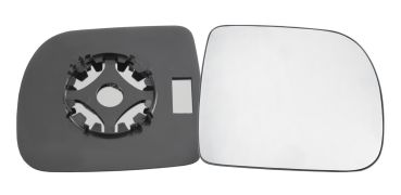 VERRE DE RÉTROVISEUR RENAULT EXPRESS 1995-1998 AVEC SUPPORT / CONVEXE / DROIT