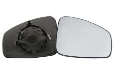 VERRE DE RÉTROVISEUR RENAULT FLUENCE 2009-2013 AVEC SUPPORT / CHAUFFANT / CONVEXE / DROIT