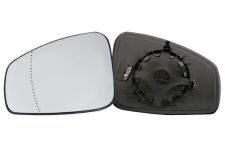 VERRE DE RÉTROVISEUR RENAULT FLUENCE 2009-2013 AVEC SUPPORT / CHAUFFANT / ASPHÉRIQUE / GAUCHE