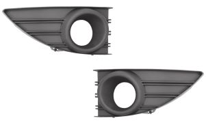 GRILLES RENAULT FLUENCE 2009-2013 PARE-CHOCS AVANT / AVEC ANTIBROUILLARDS / KIT / GAUCHE+DROIT