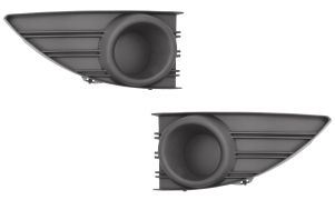 GRILLES RENAULT FLUENCE 2009-2013 PARE-CHOCS AVANT / SANS ANTIBROUILLARDS / KIT / GAUCHE+DROIT