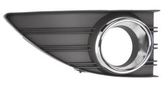 GRILLE RENAULT FLUENCE 2009-2013 PARE-CHOCS AVANT / AVEC ANTIBROUILLARDS / CHROMÉ / DROIT