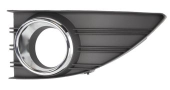 GRILLE RENAULT FLUENCE 2009-2013 PARE-CHOCS AVANT / AVEC ANTIBROUILLARDS / CHROMÉ / GAUCHE
