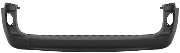 PARE-CHOCS RENAULT KANGOO 2007-2013 ARRIÈRE / AVEC MOULURES 