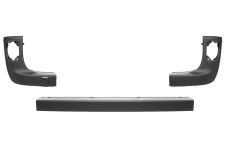 MOULURES RENAULT KANGOO 2007-2013 PARE-CHOCS ARRIÈRE / KIT / GAUCHE+DROITE+CENTRALE