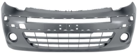 PARE-CHOCS RENAULT KANGOO 2007-2013 AVANT / AVEC ANTIBROUILLARDS / AVEC APPRET