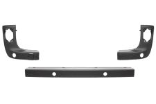 MOULURES RENAULT KANGOO 2007-2013 PARE-CHOCS ARRIÈRE / AVEC CAPTEUR / KIT / GAUCHE+DROITE+CENTRALE