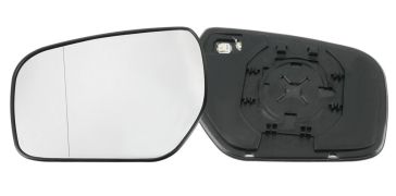 VERRE DE RÉTROVISEUR RENAULT KOLEOS 2008-2011 AVEC SUPPORT / CHAUFFANT / ASPHÉRIQUE / GAUCHE