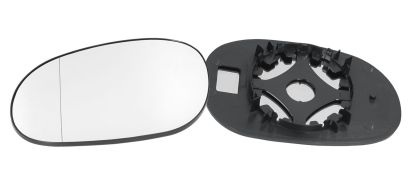 VERRE DE RÉTROVISEUR RENAULT LAGUNA 1994-1998 AVEC SUPPORT / ASPHÉRIQUE / GAUCHE