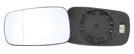 VERRE DE RÉTROVISEUR RENAULT LAGUNA 2001-2005 AVEC SUPPORT / CHAUFFANT / ASPHÉRIQUE / REVERSIBLE