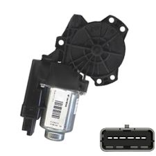 MOTEUR LÈVE-VITRE RENAULT LAGUNA 2005-2007 CONFORT / ARRIÈRE GAUCHE