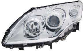 PHARE RENAULT LAGUNA 2007-2011 BASE CHROMÉE / GAUCHE