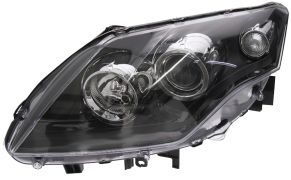 PHARE AVANT RENAULT LAGUNA 2007-2011 BASE NOIRE / GAUCHE