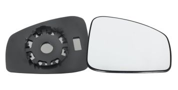 VERRE DE RÉTROVISEUR RENAULT LAGUNA 2007-2011 AVEC SUPPORT / CONVEXE / DROIT