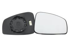 VERRE DE RÉTROVISEUR RENAULT LAGUNA 2007-2011 AVEC SUPPORT / CHAUFFANT / CONVEXE / DROIT
