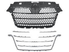 GRILLE RENAULT MASTER 2019-2024 FACE AVANT / AVEC MOULURE CHROMÉE