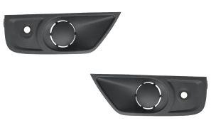 KIT GRILLES RENAULT MASTER 2019-> PARE-CHOCS AVANT / AVEC CAPTEUR / GAUCHE+DROIT
