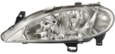 PHARE AVANT RENAULT MEGANE 1 PHASE 2 1999-2002 OPTIQUE DOUBLE / GAUCHE